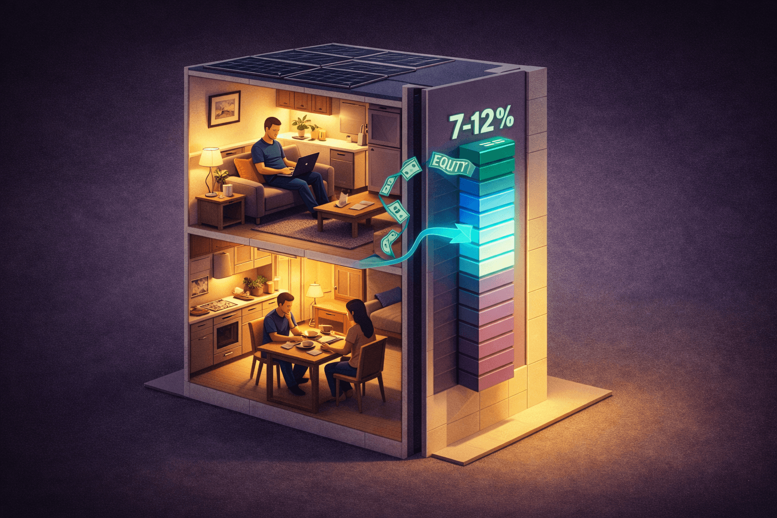 Equity-building lease flow