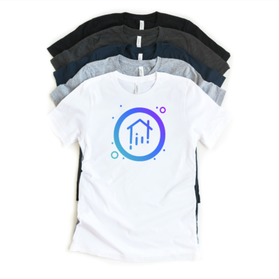 Basic Built By DAO T-Shirt with Full Color Icon Logo